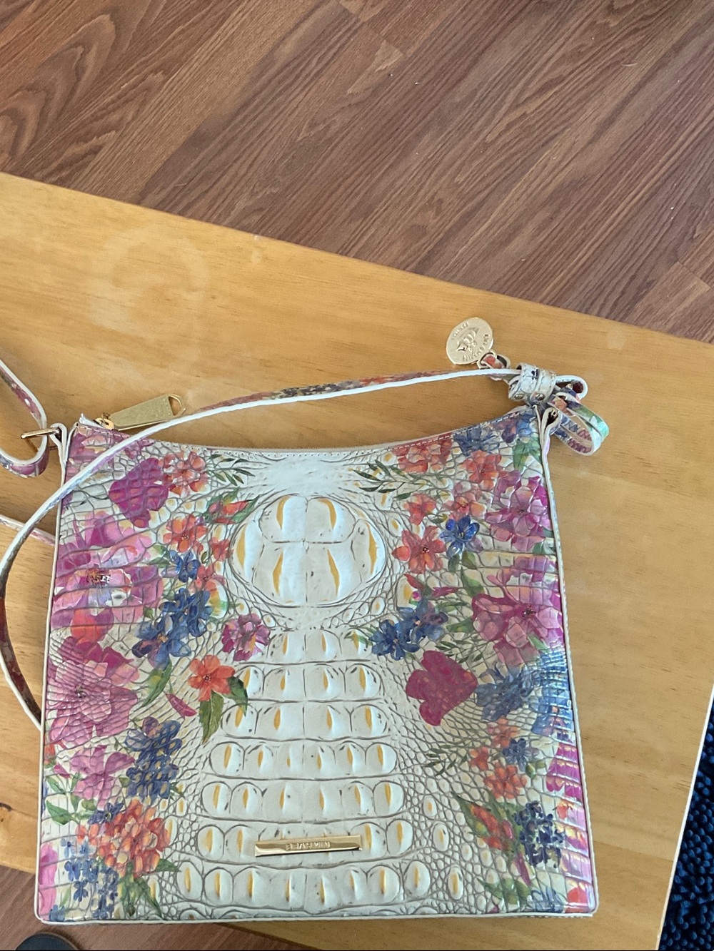 Beautiful Brahmin floral handbag